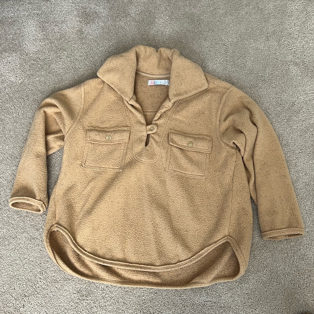 Free People Beach Fuzzy Pullover